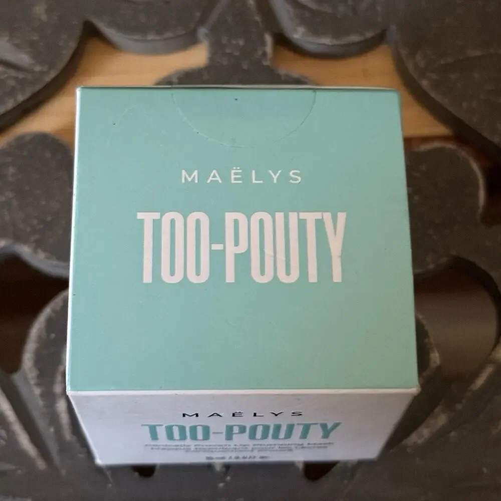 MAËLYS TOO-POUTY Lip Plumping Mask 15ml Vegan Cruelty Free NEW Sealed